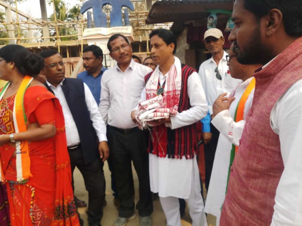 about nayan goswami tezpur congress