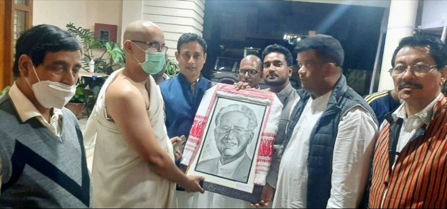 about nayan goswami tezpur with gaurav gogoi