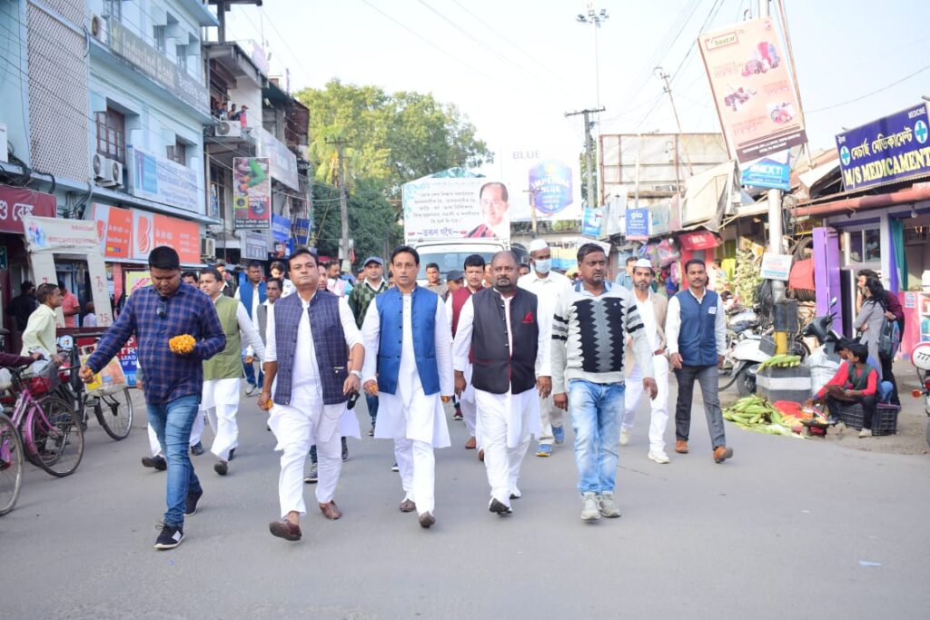 nayan goswami tezpur party works