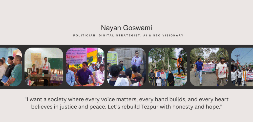 Nayan Goswami tezpur AI and SEO professional
